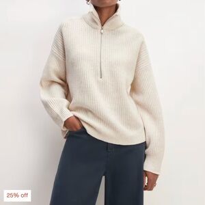 Everlane Wool Quarter Zip